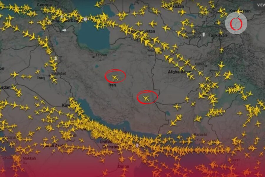 "La sorprendente ausencia en el cielo iraní: dos jets chinos ocupan el espacio vacante en un giro inédito de la política regional"