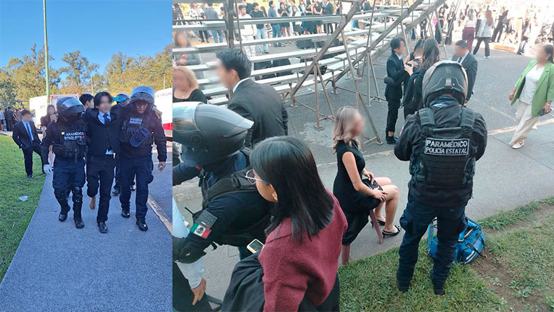 Tragedia en graduación universitaria: colapso de tarima deja 18 heridos en Xalapa